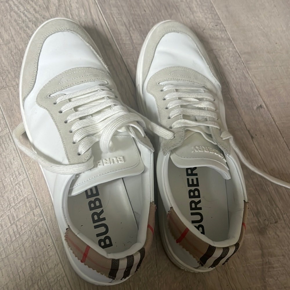 Worn Burberry shoes size 43 European size 9.5 US